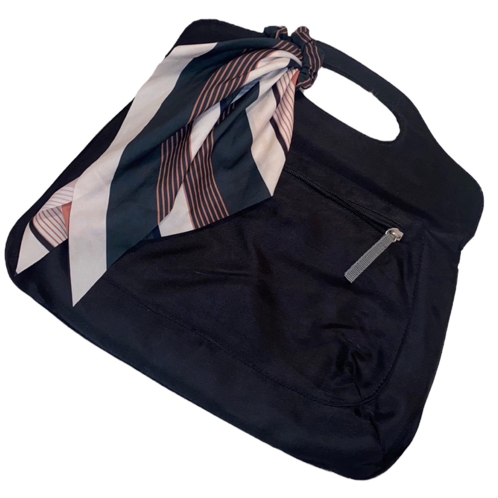 Black Buxton Handbag Purse Zippers Vintage Piece Women’s Bag Classic Lightweight